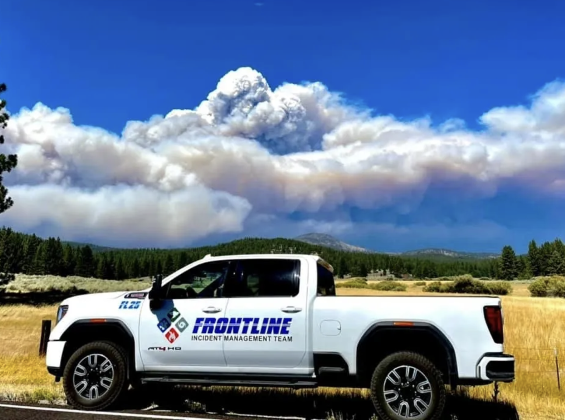 Frontline Incident Management Team at Dixie Fire 2025
